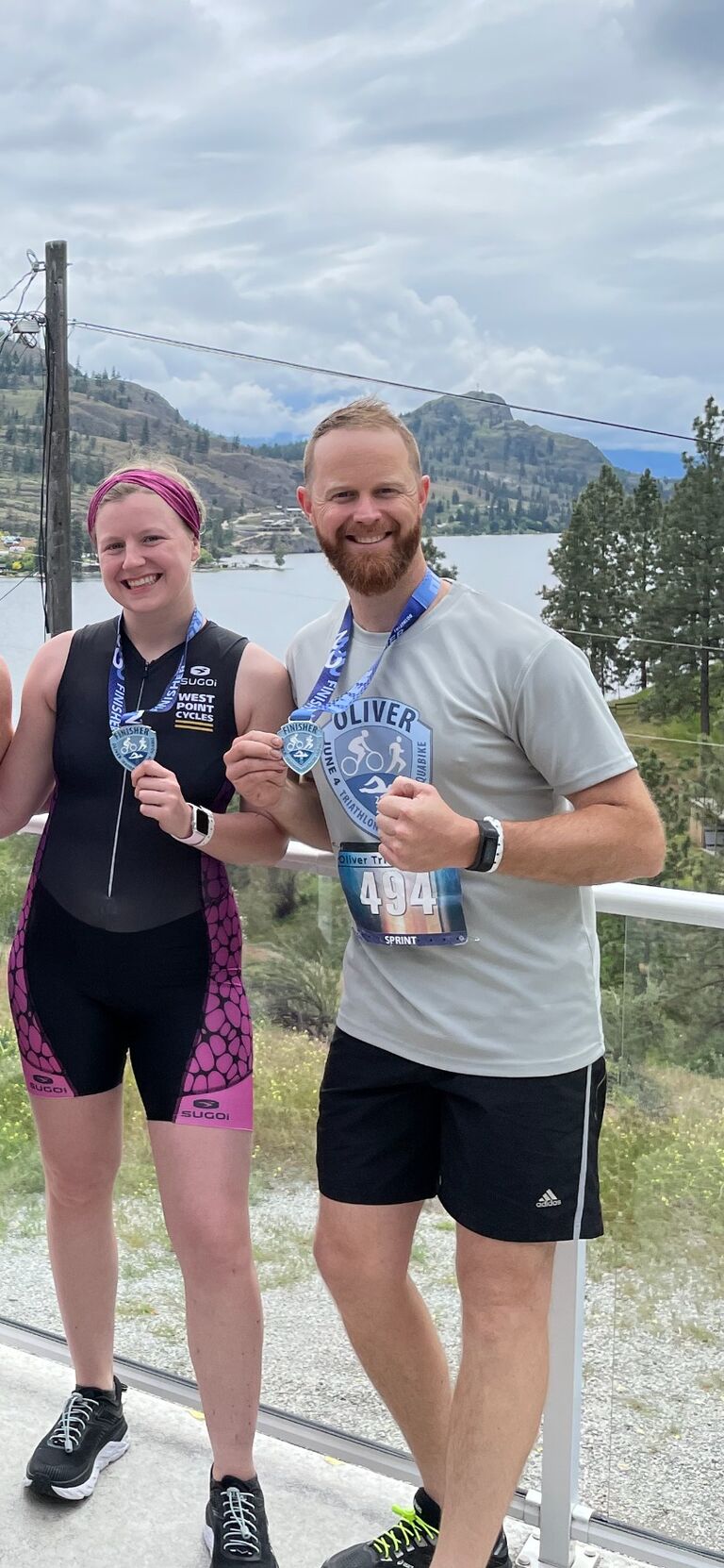 First triathalon together
