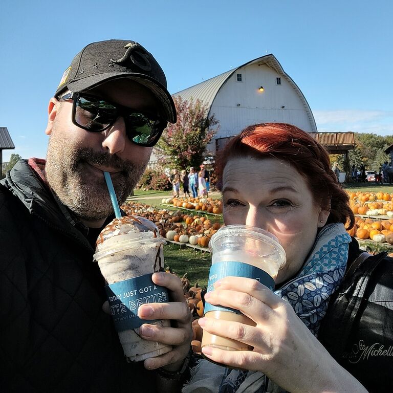 Caribou coffee at Mummsen's