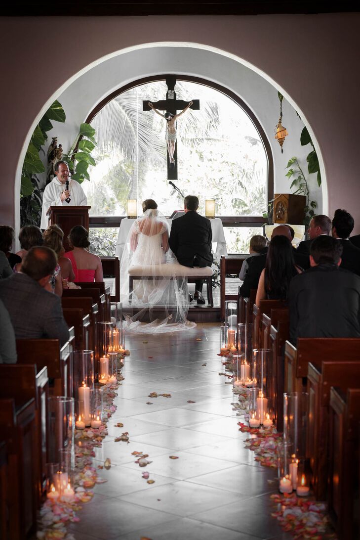 Catholic Wedding Ceremony Near Mexico Beach