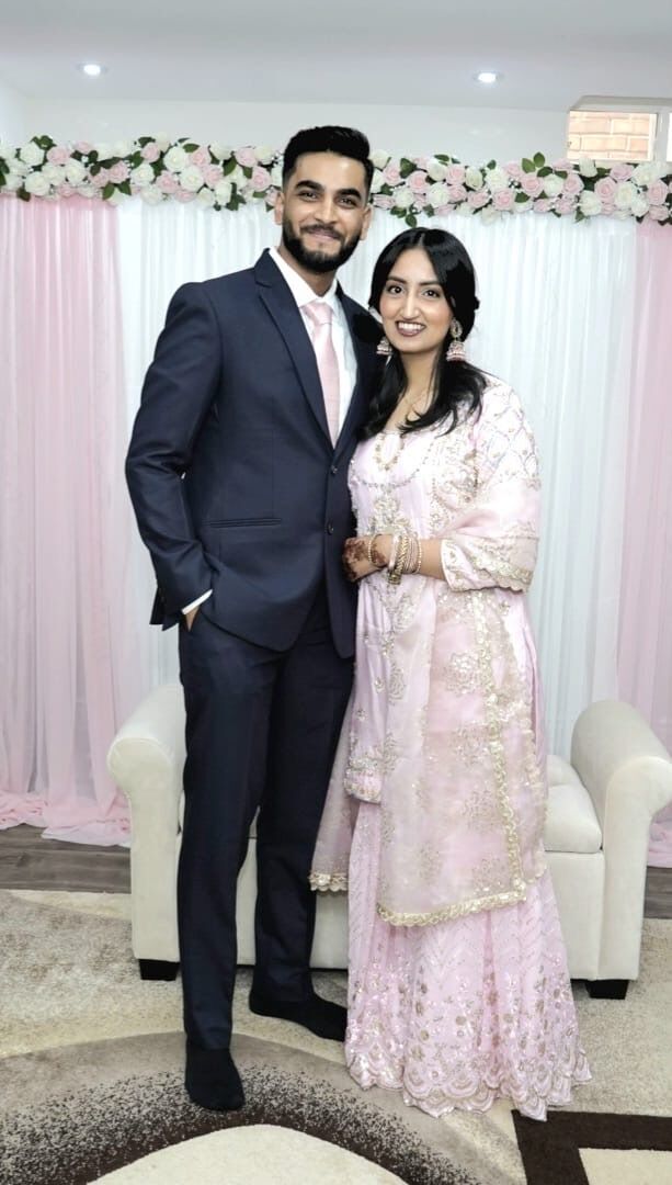 A New Beginning - Meeting the families was a huge milestone. From the very beginning, they welcomed us with open arms, embracing our journey with love and excitement.

In July 2023, we had our Indian engagement ceremony, our Roka, surrounded by the love and blessings of our families. 
