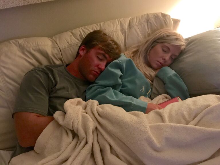I think we have a picture of us asleep on the couch every beach trip!
