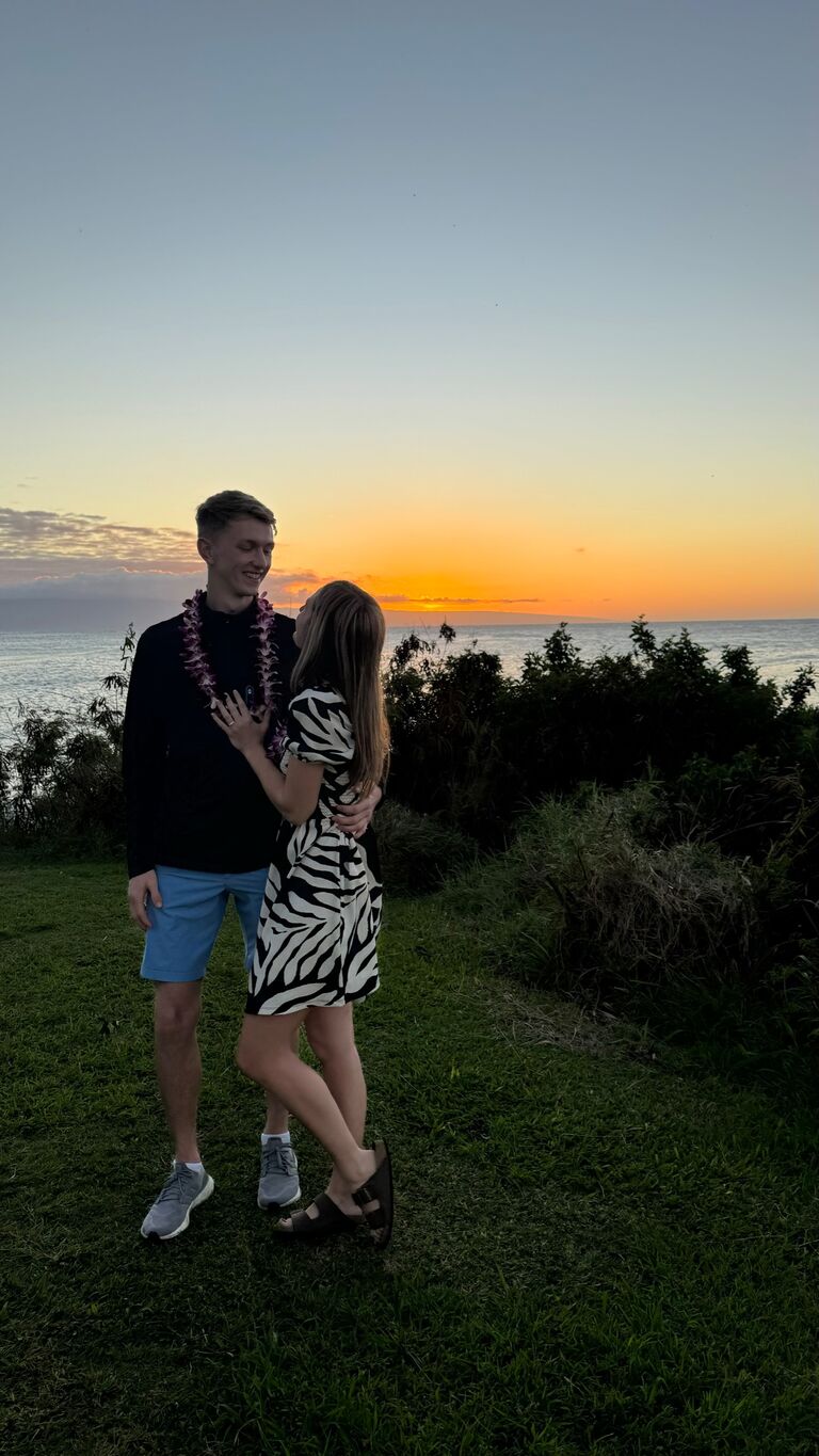 First photo as an engaged couple!!!