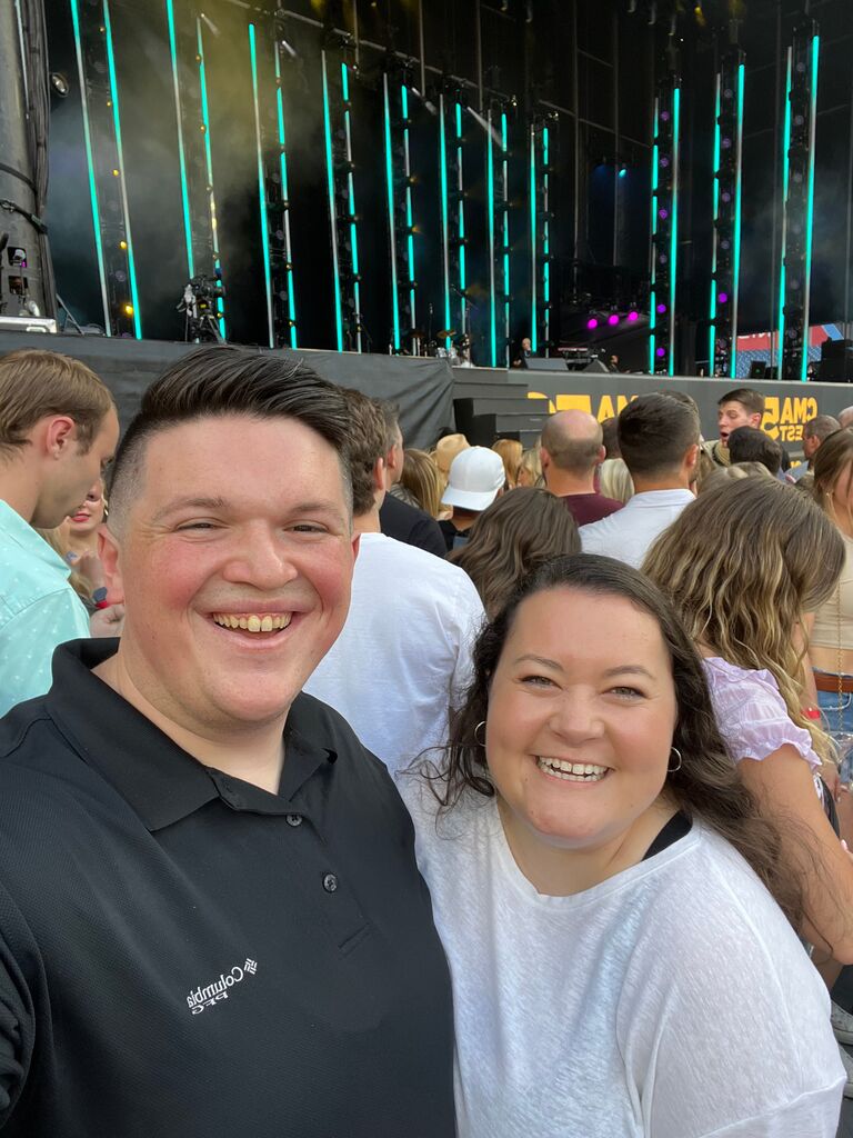 In the pit for CMAFest 2023, where we got to see Tyler Hubbard, Carly Pearce, Jordan Davis, Jo Dee Messina, Dan + Shay and Luke Combs