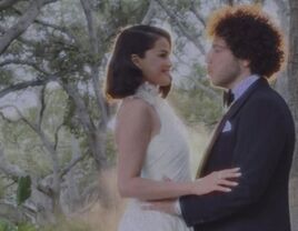 Selena Gomez and Benny Blanco's wedding photo 