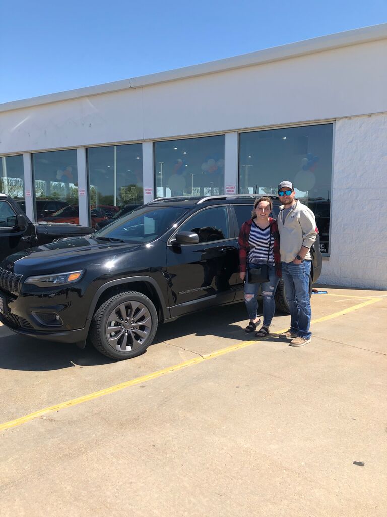 Alexis buying her Jeep