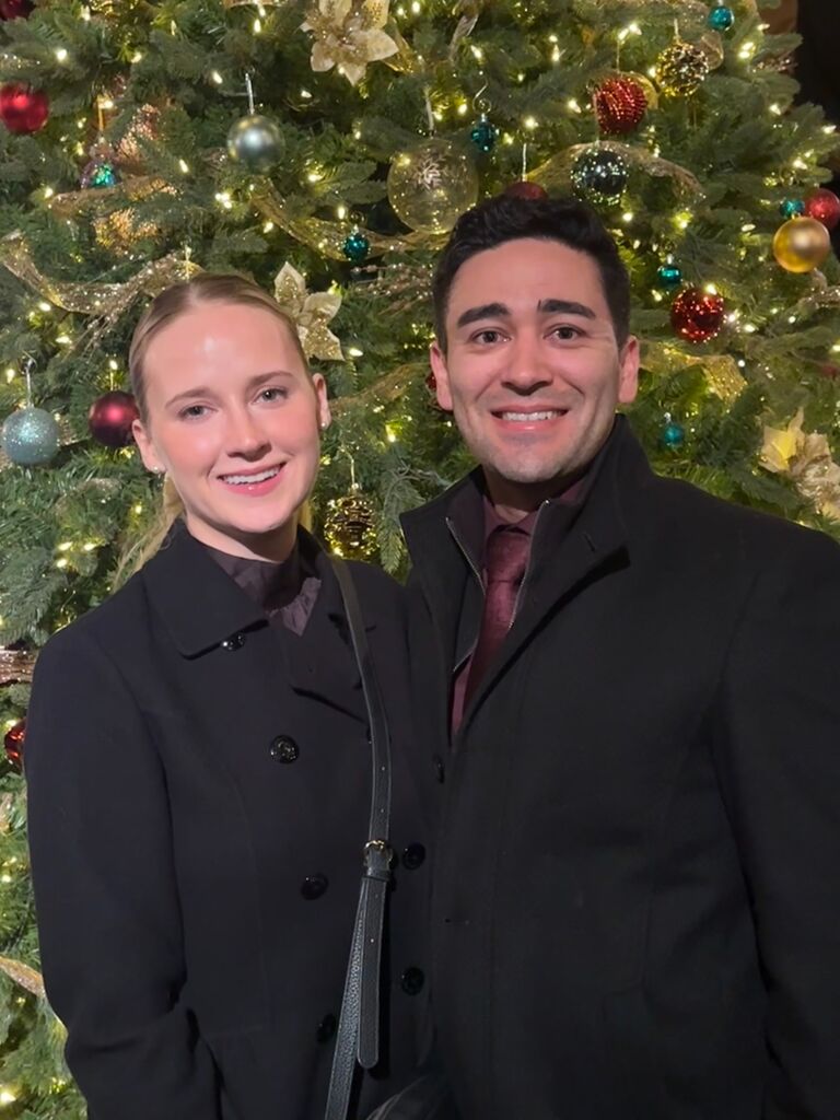 Our official Margo and Todd moment for those who have seen Christmas Vacation. 
