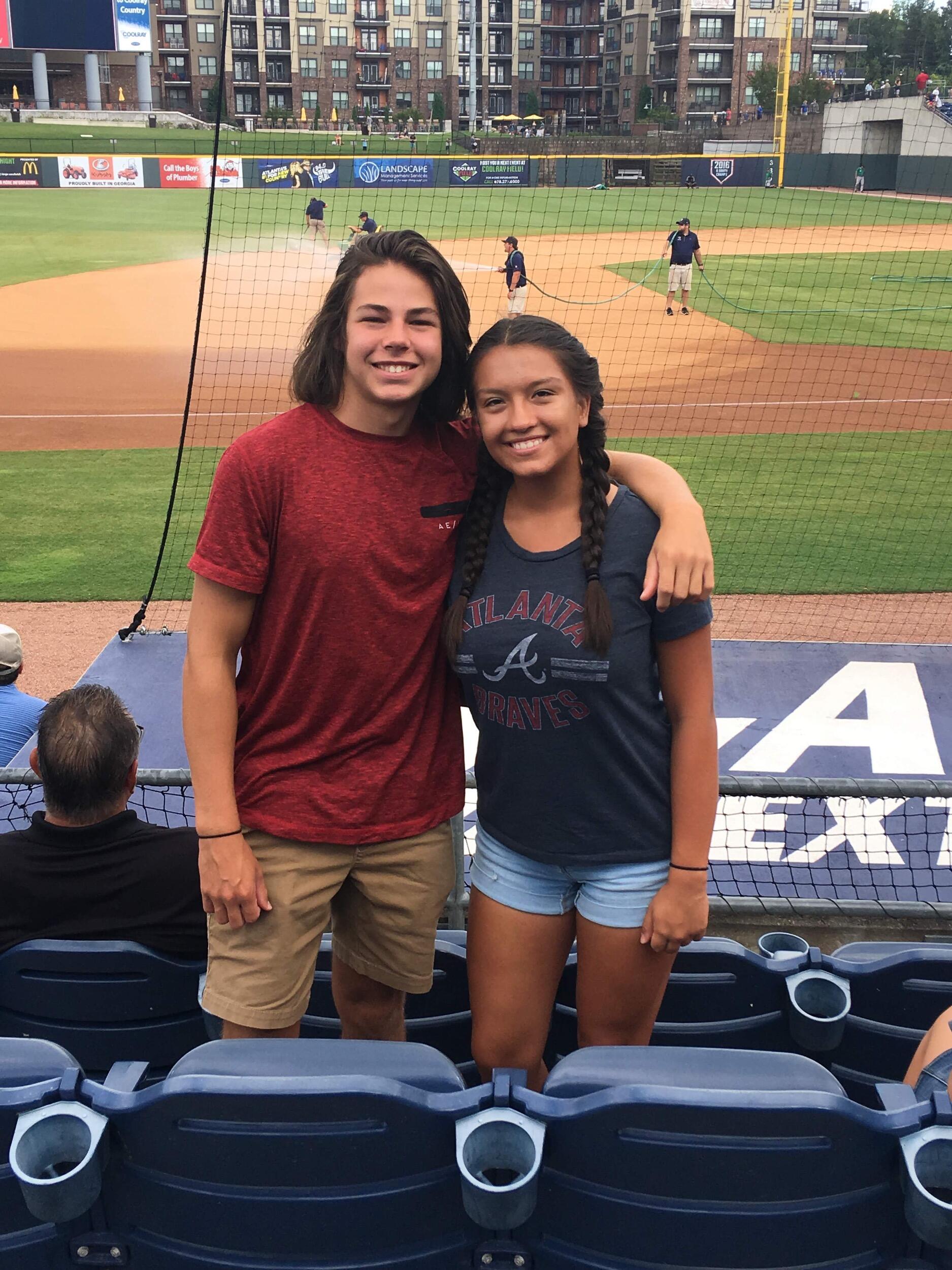 Gwinnett Stripers Baseball Game - When Austin Riley still played for them!