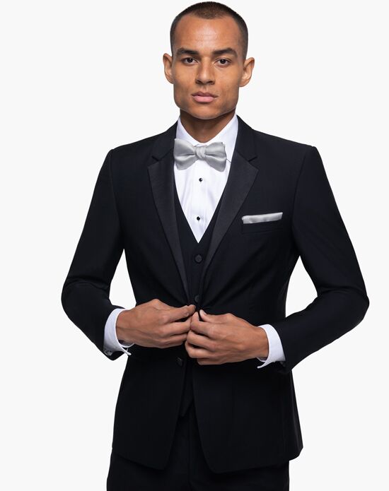 Generation Tux Black Notch Lapel Tuxedo Wedding Tuxedo | The Knot