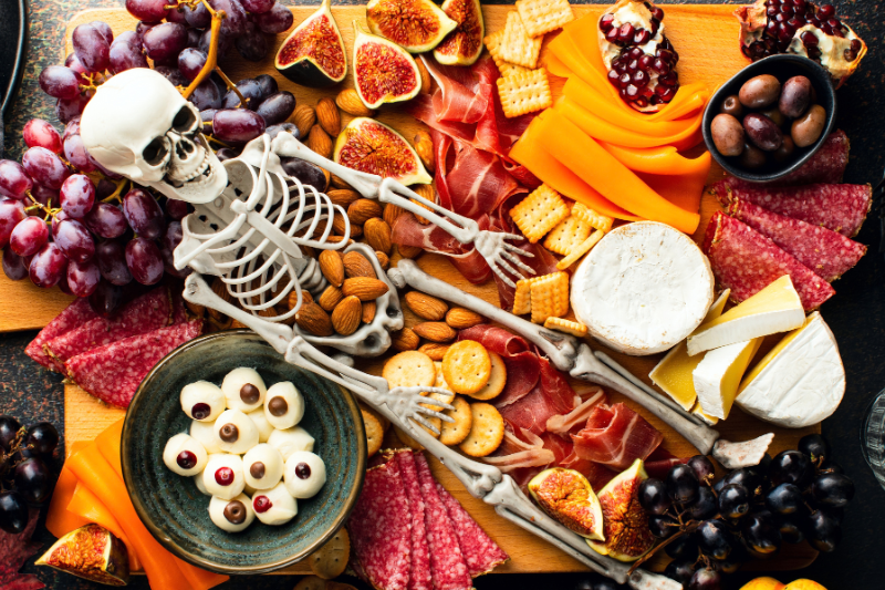 Fall party ideas - spooky charcuterie