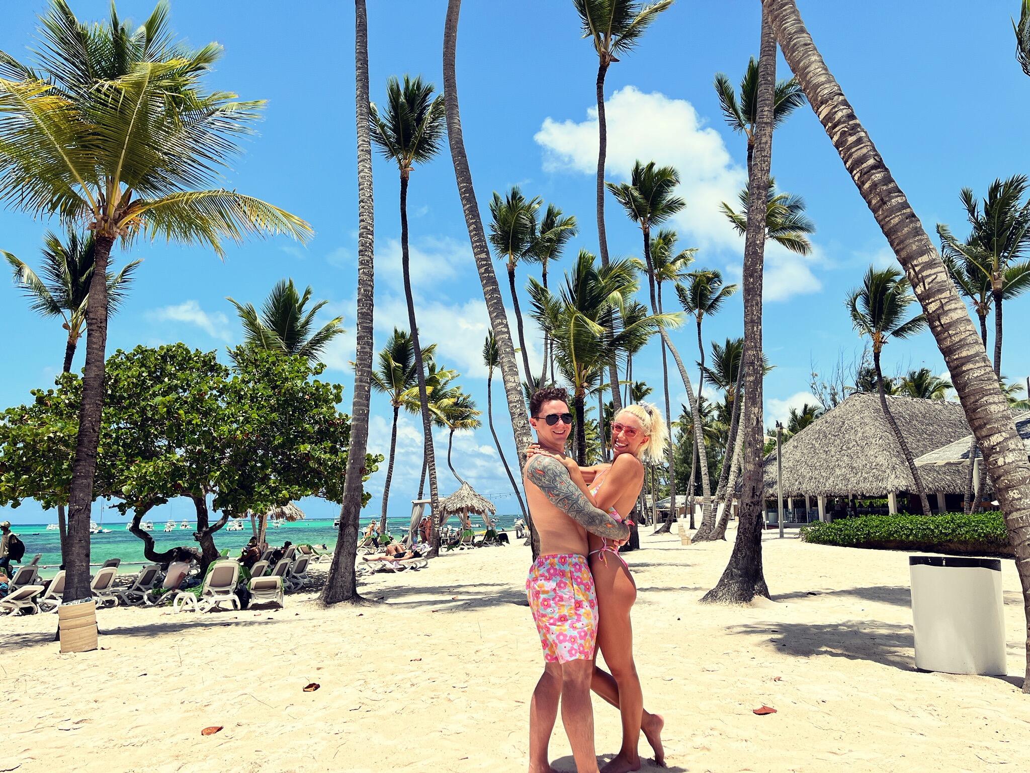 Scoping out the Dominican beach scene 