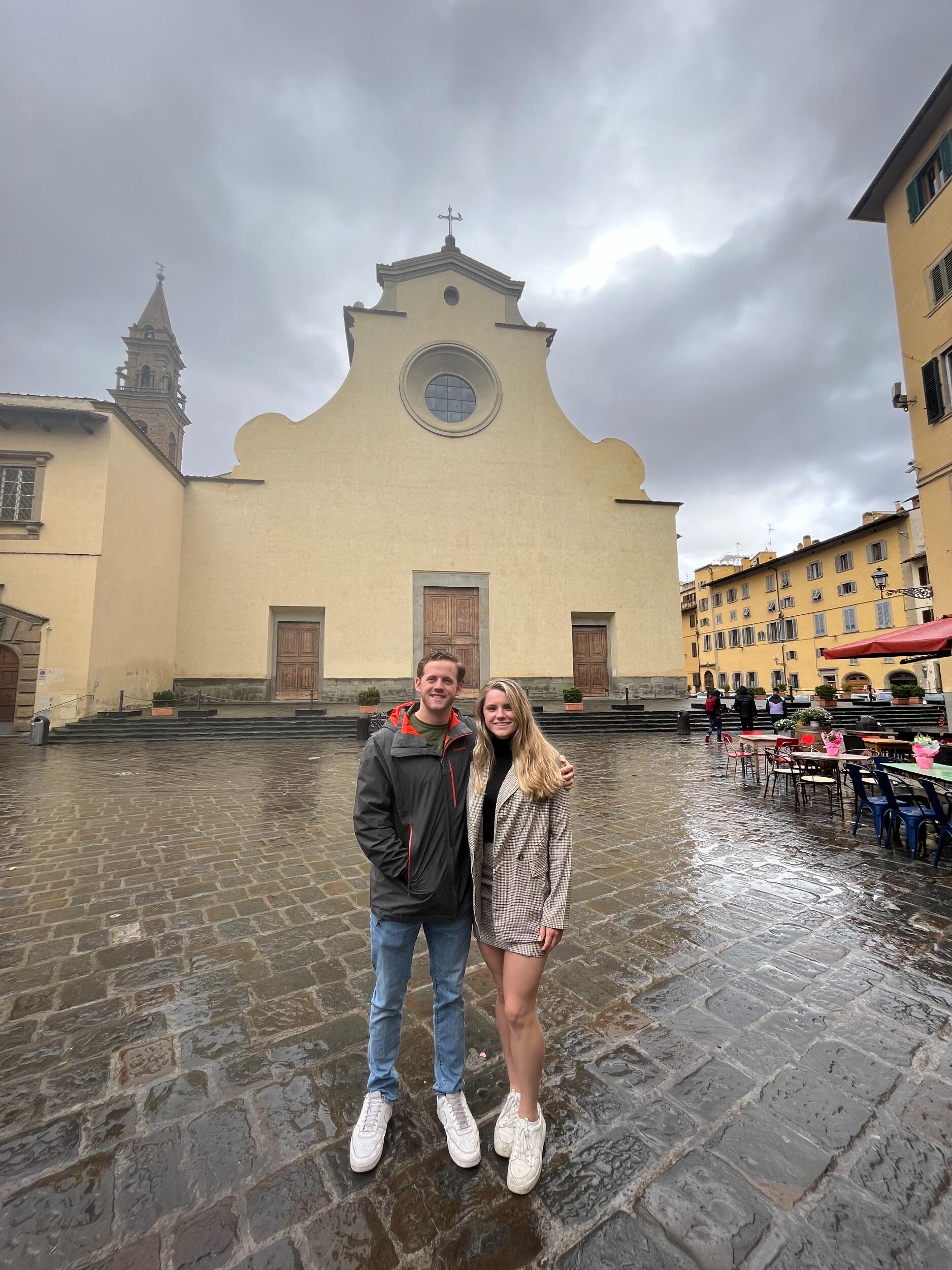Their first trip back to their favorite place in the world, Florence, since COVID.