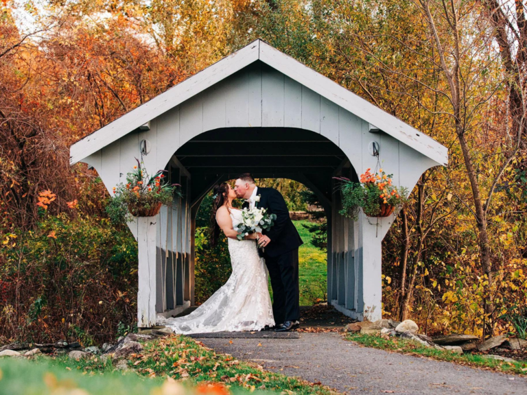 Butternut Farm Golf Club fall wedding venue in Stow, Massachusetts