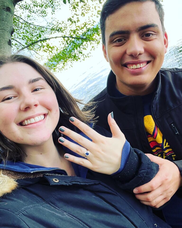 Our second anniversary! We’re engaged!