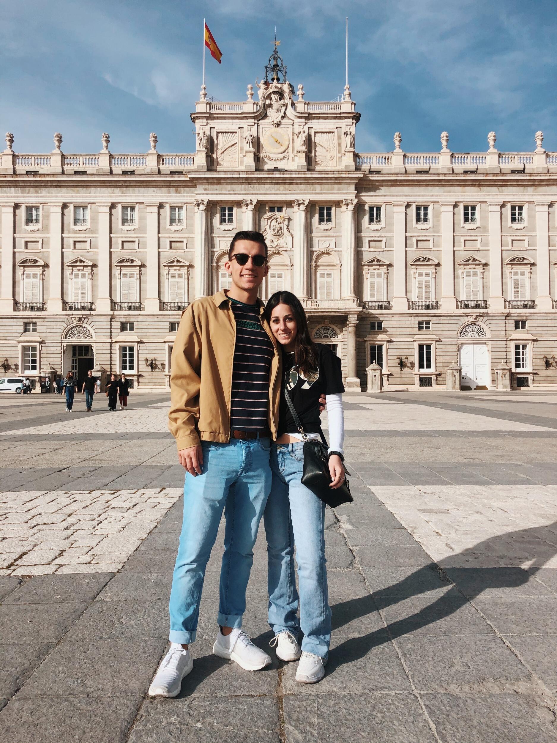 Jake visited Alex while she was studying abroad in Madrid