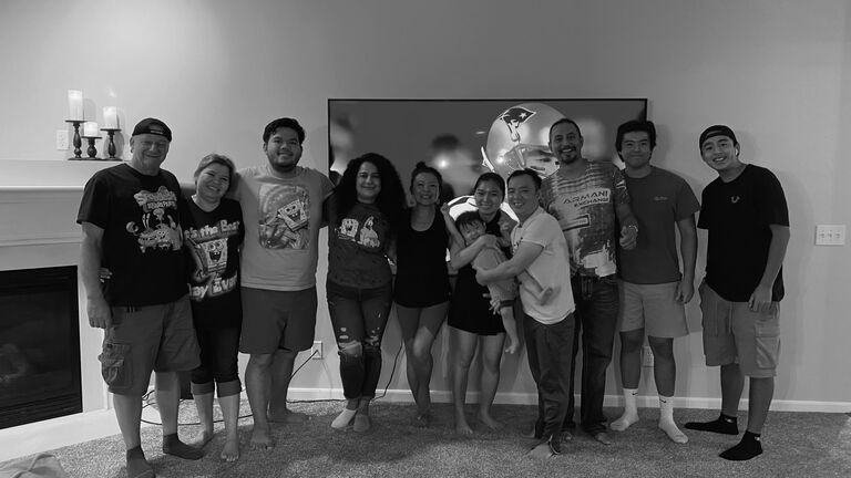 Their first trip to Ohio to meet Lenni's family.