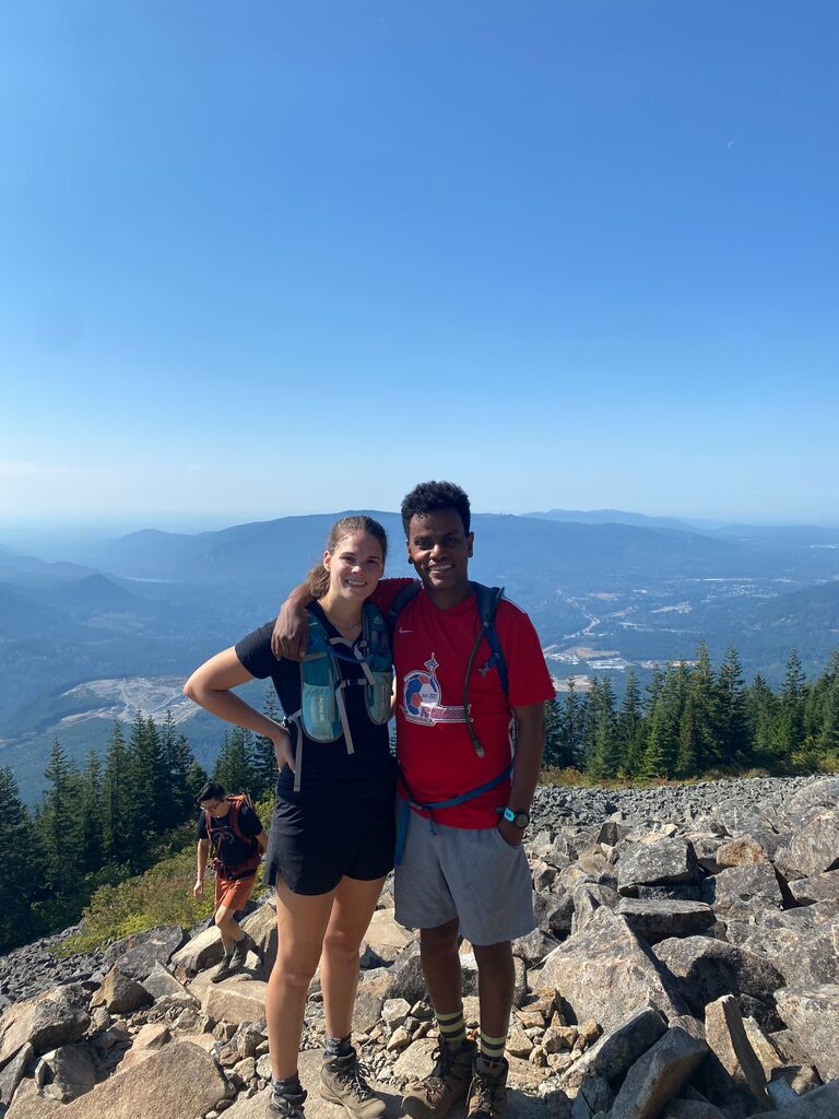 Zoey and Biruk share a love for the outdoors and frequently do hikes in the summer but this hike to mailbox tested their tempers to the limit. 