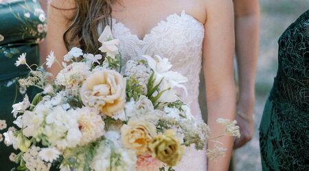 See This Former Dallas Cowboys Cheerleader's Boho Bridal Portraits