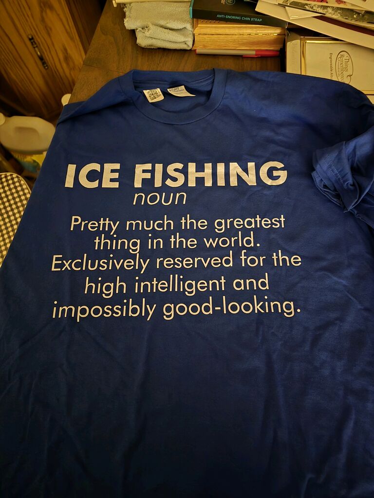 Read the shirt. Explains it all.