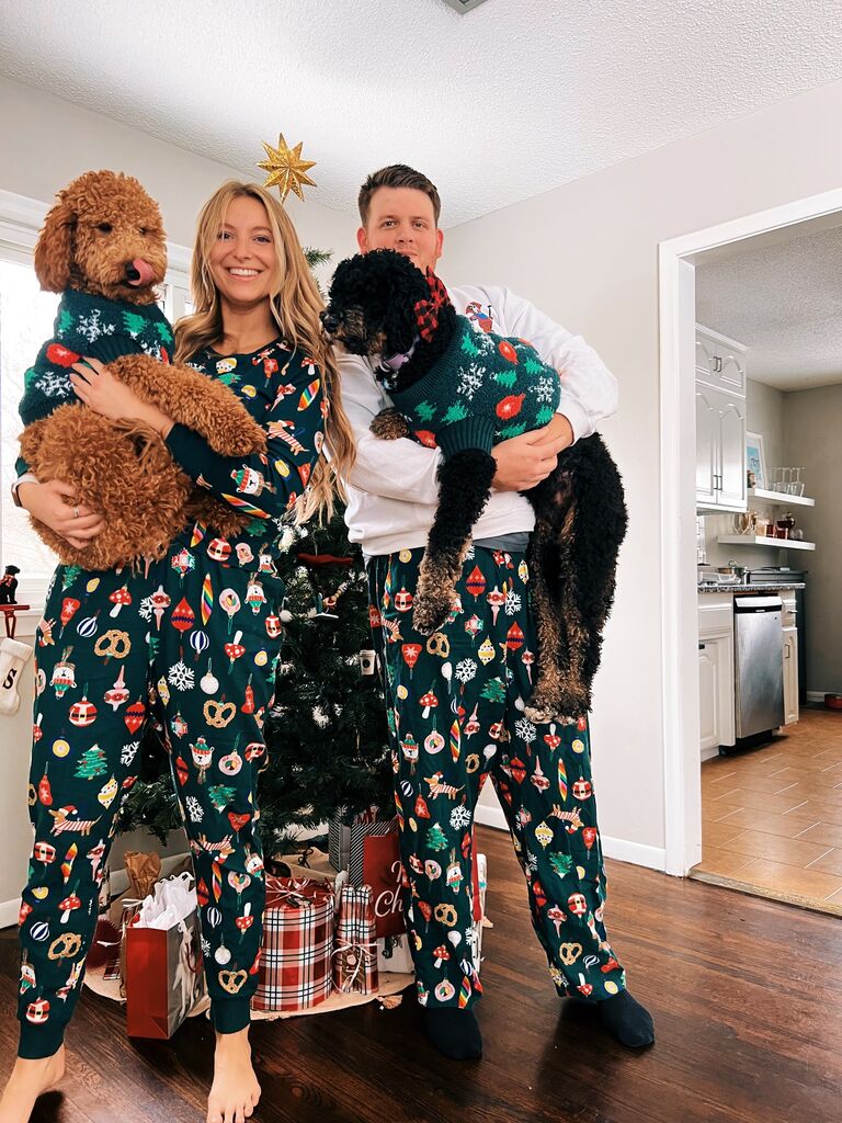 Christmas! Matching pajamas of course! 