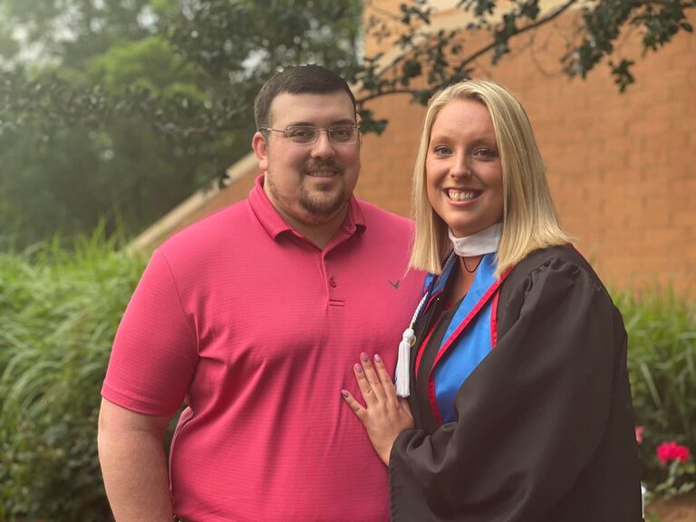 The day I graduated from my masters in school counseling.