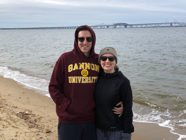 Eric visits Julia's hometown of Kent Island, MD for Thanksgiving
