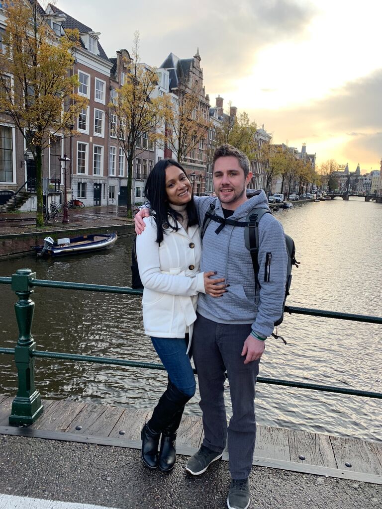 Our first trip abroad together...magical times in Amsterdam