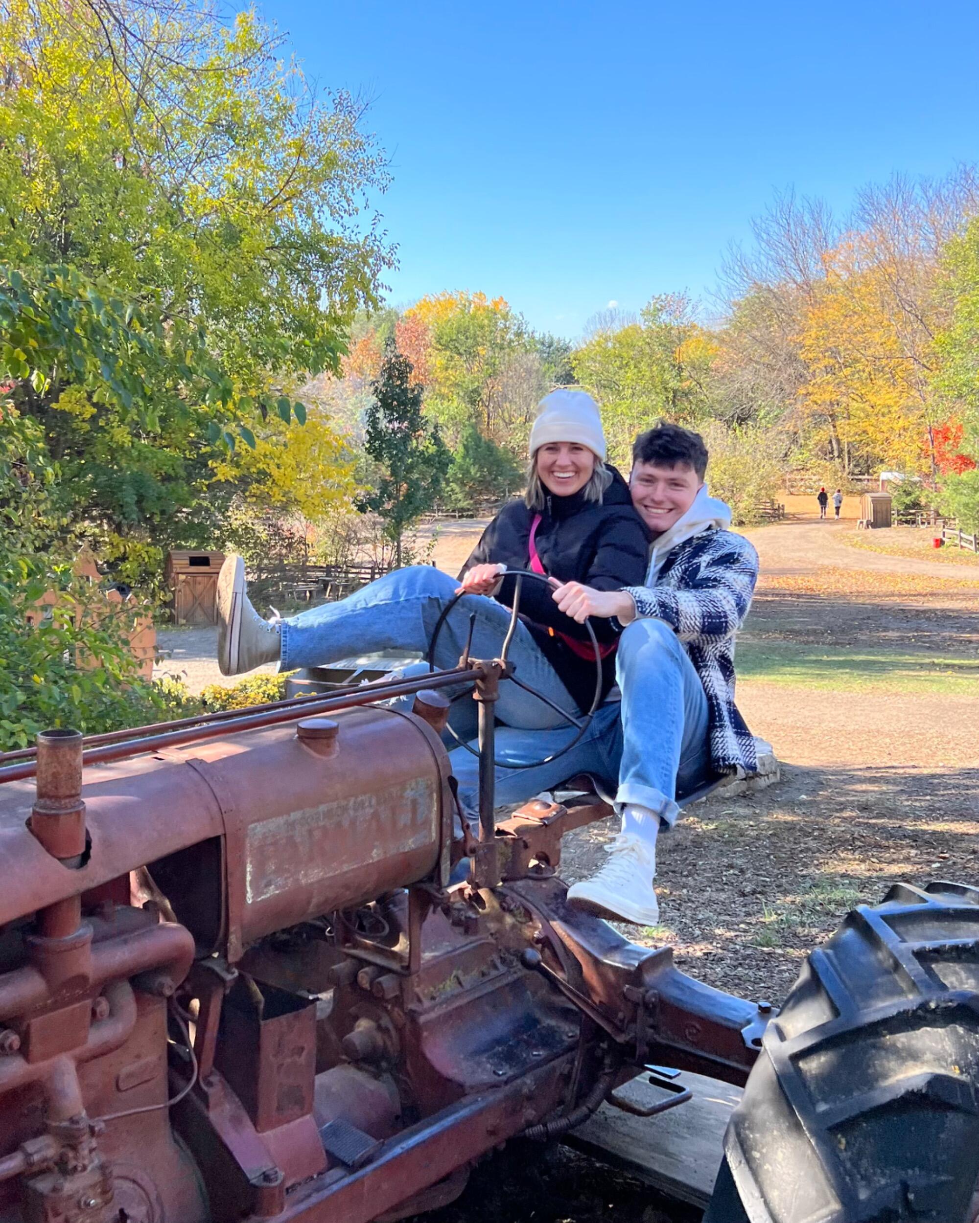 first date at vala’s pumpkin patch