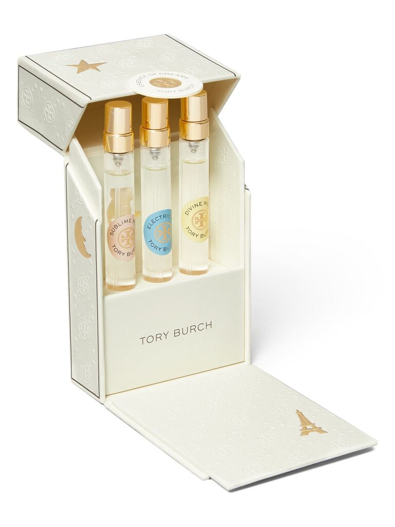 Tory Burch perfume samplers sister-in-law gift
