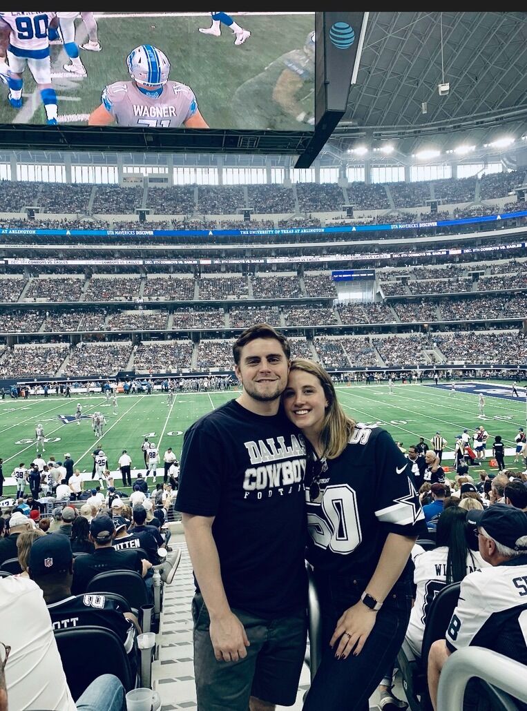 Steve's first Cowboys game & trip to Dallas