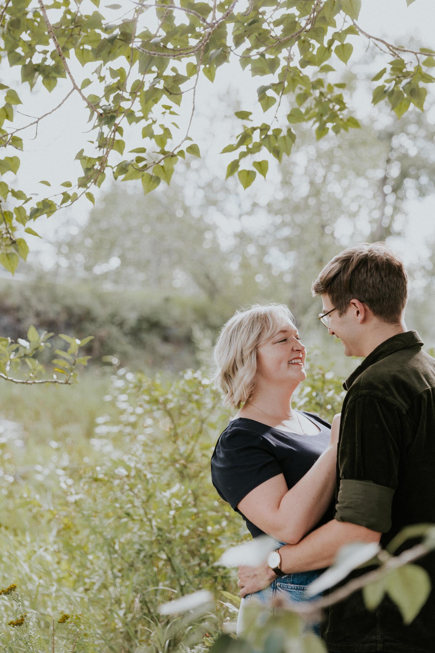 Jon insisted that we take engagement photos. Emily complied but with some conditions: