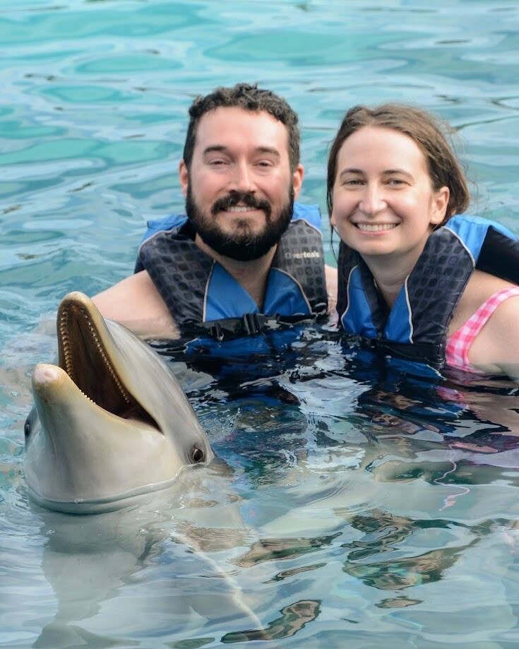 Bahamas, Swimming with Dolphins!