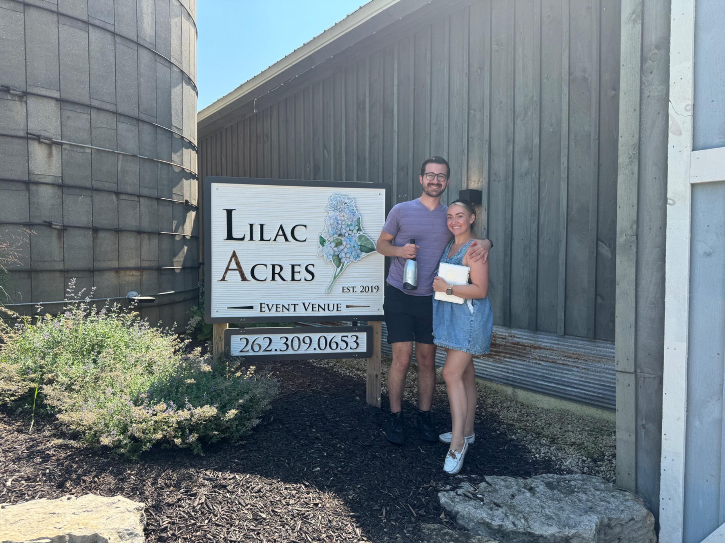 Toured & Signed our Wedding Venue :)