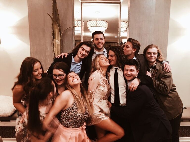 John & Savannah get pinned at her fraternity alongside their best friends.