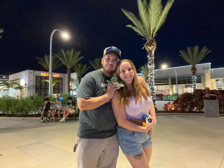 Celebrated Lucas' birthday at our 1st date spot - we also got a behind the scenes Solar Bears tour, visited a drive through zoo, got wings for lunch, and raced go-karts!