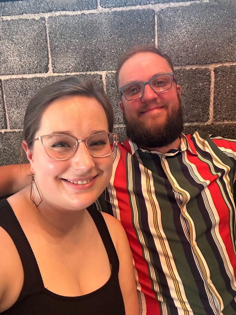 Groomsman Zach and wife Anna's wedding!