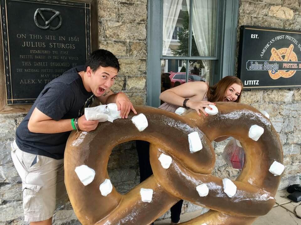 Visiting family in PA