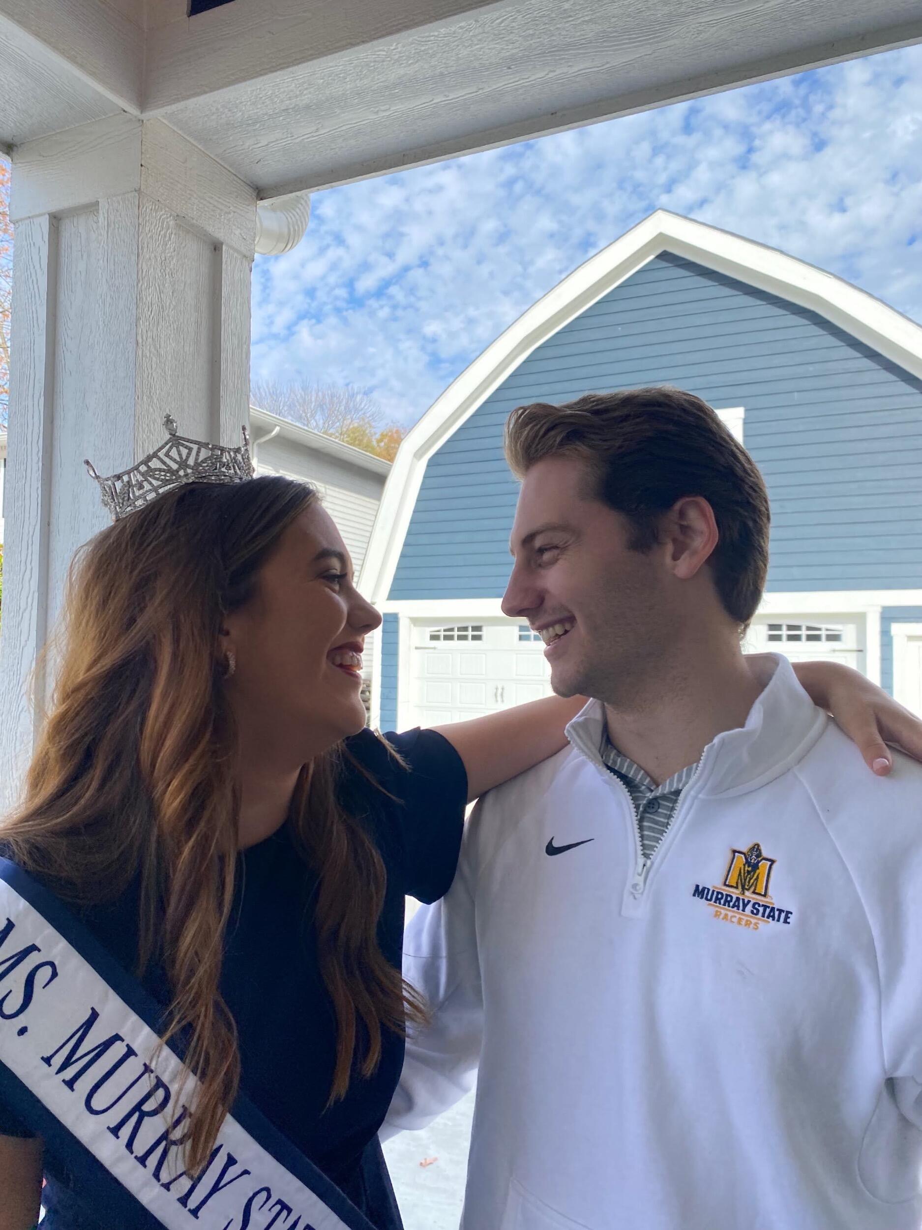 The two of them celebrated their first Murray State Homecoming together.
