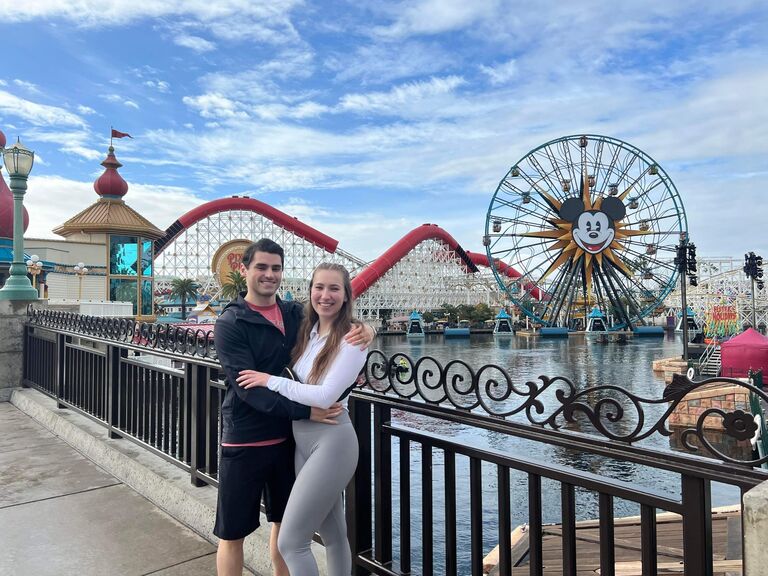 Michelle and Parry took Nolan {Nathan's brother}, Julia {Nolan's wife}, and us to Disneyland