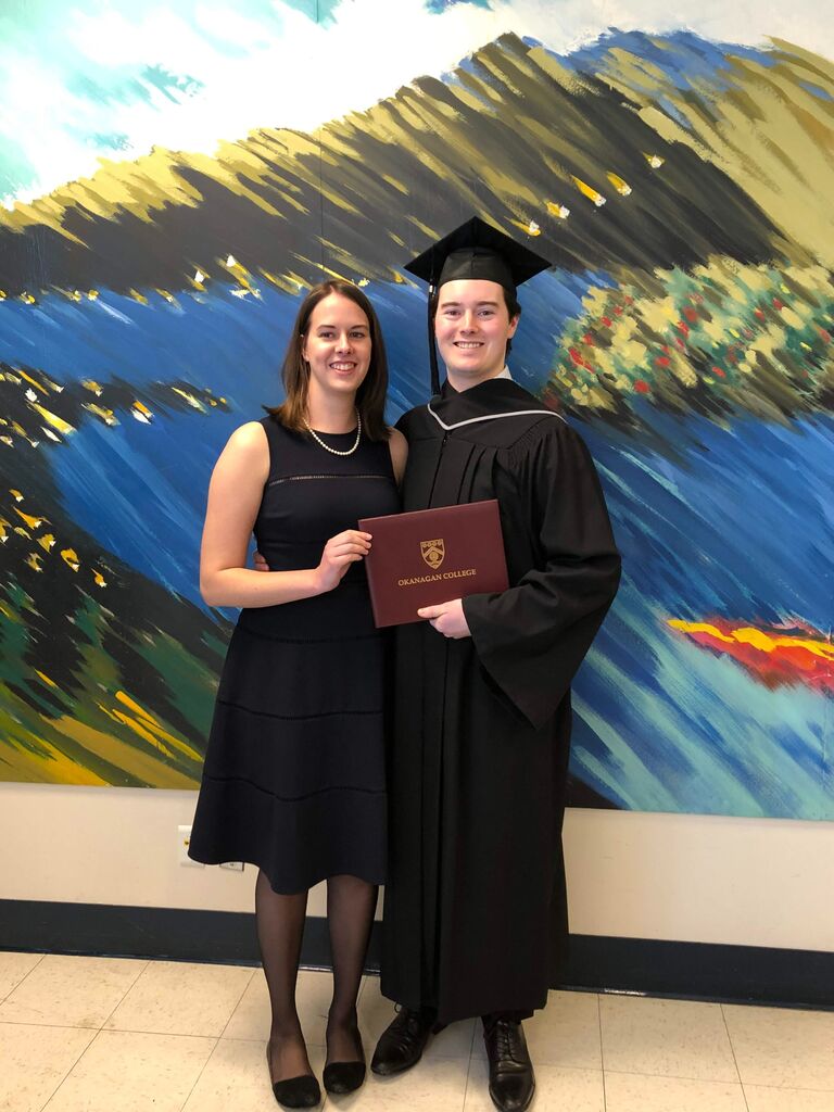 Jared graduated CAD program.