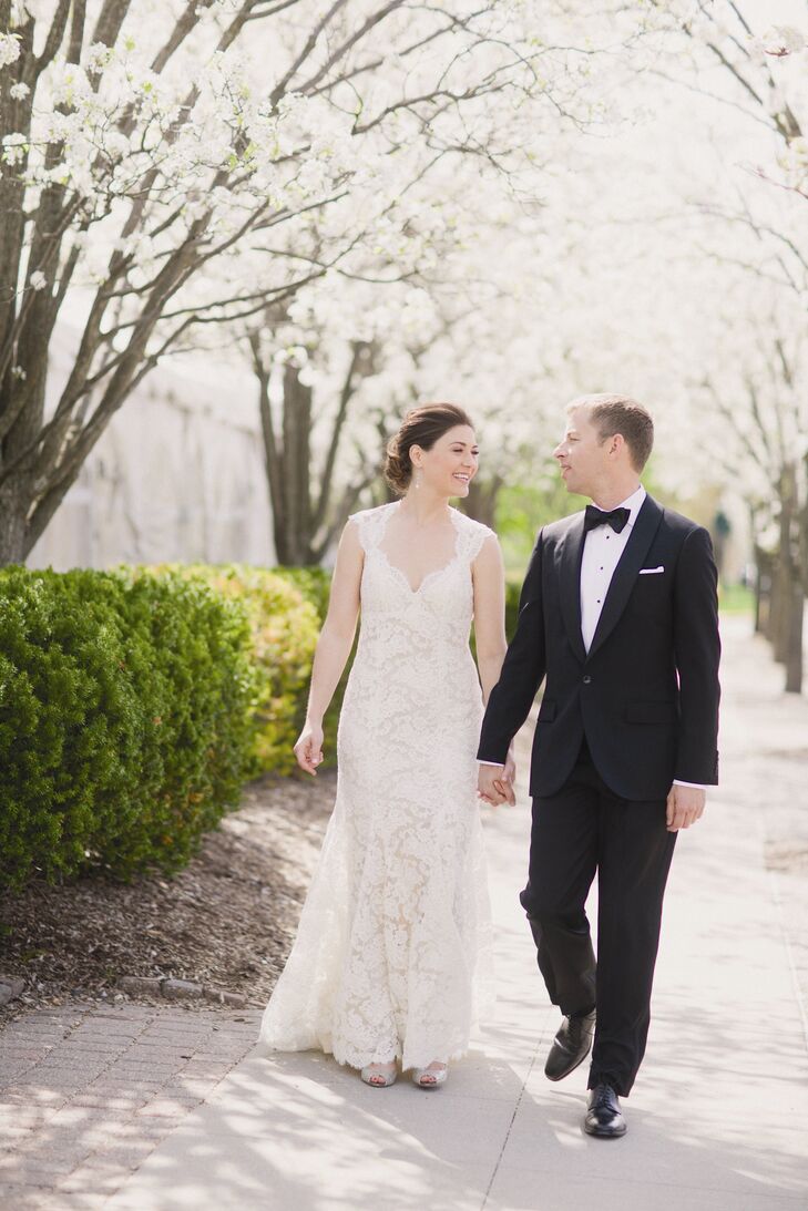 A Romantic, Jewish Wedding in Birmingham, MI