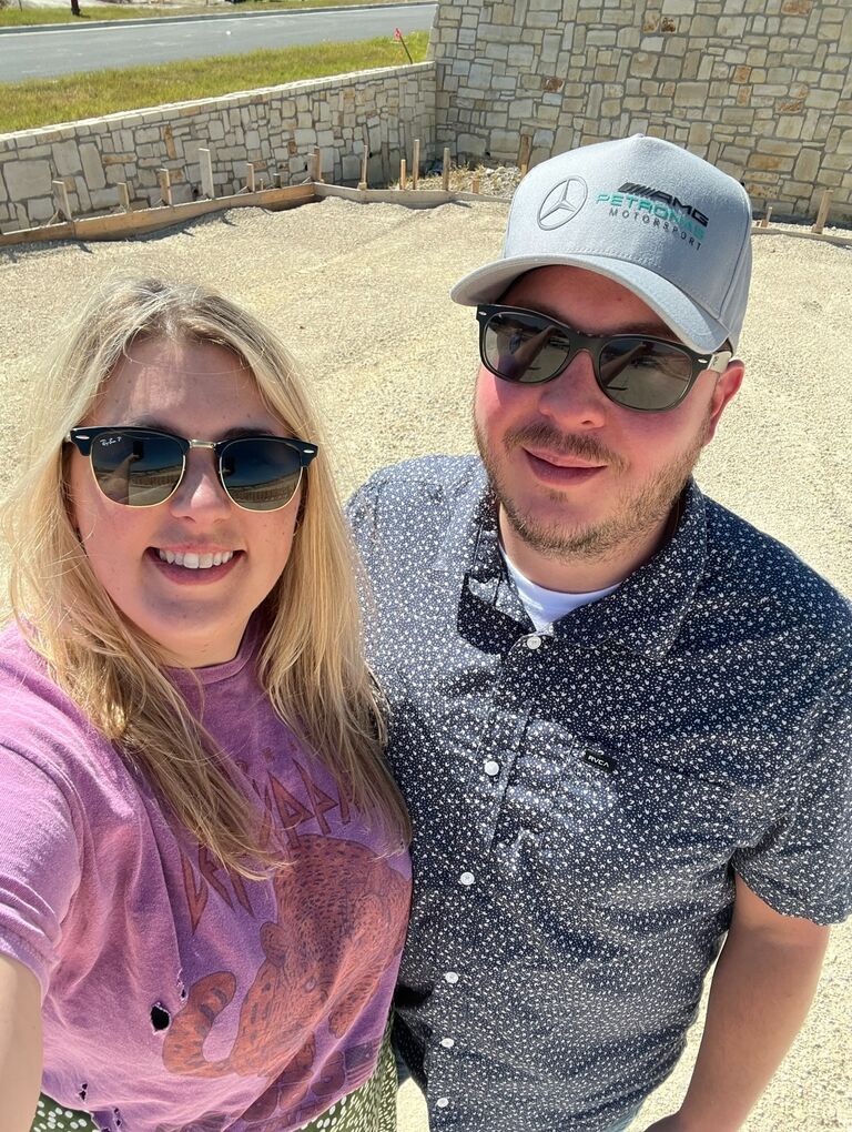 We signed contracts to build our first house! 