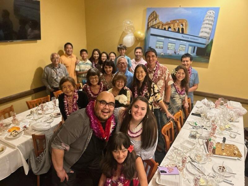 Found our wedding venue and celebrated with the family! 

Next up, WEDDING!
