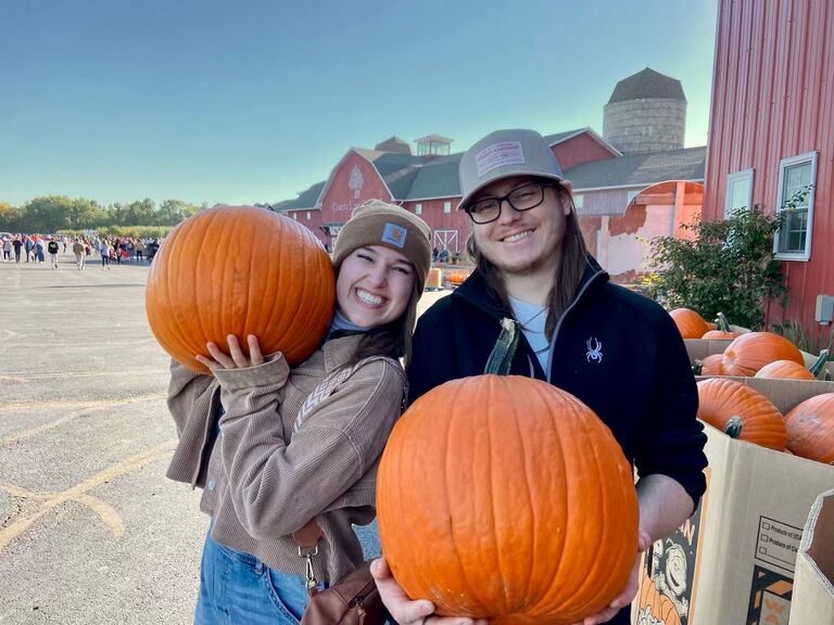 Our second autumn living together (Nic's favorite season)