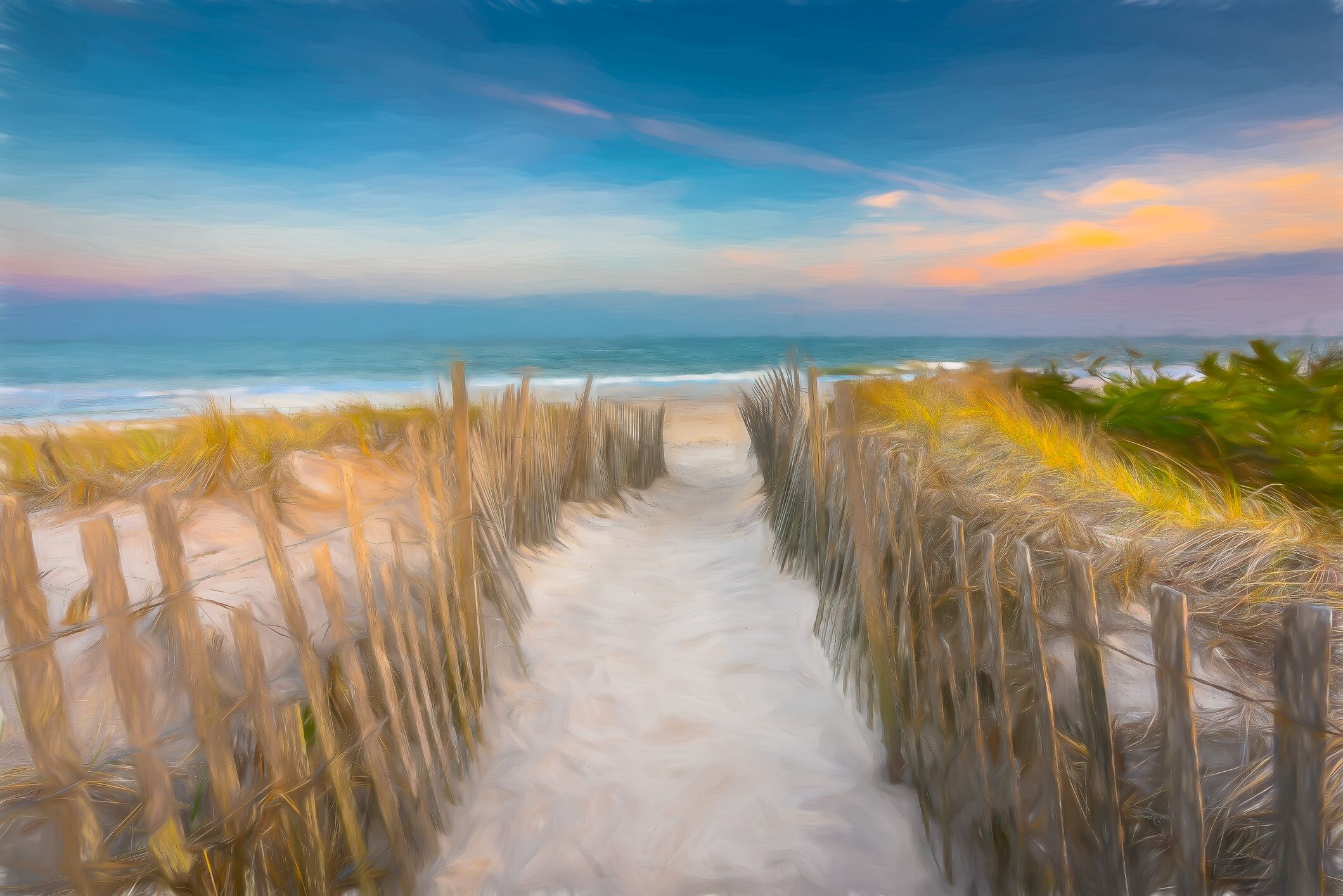 hamptons beach path beautiful dreamy