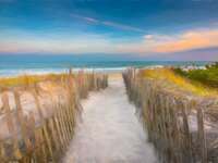 hamptons beach path beautiful dreamy