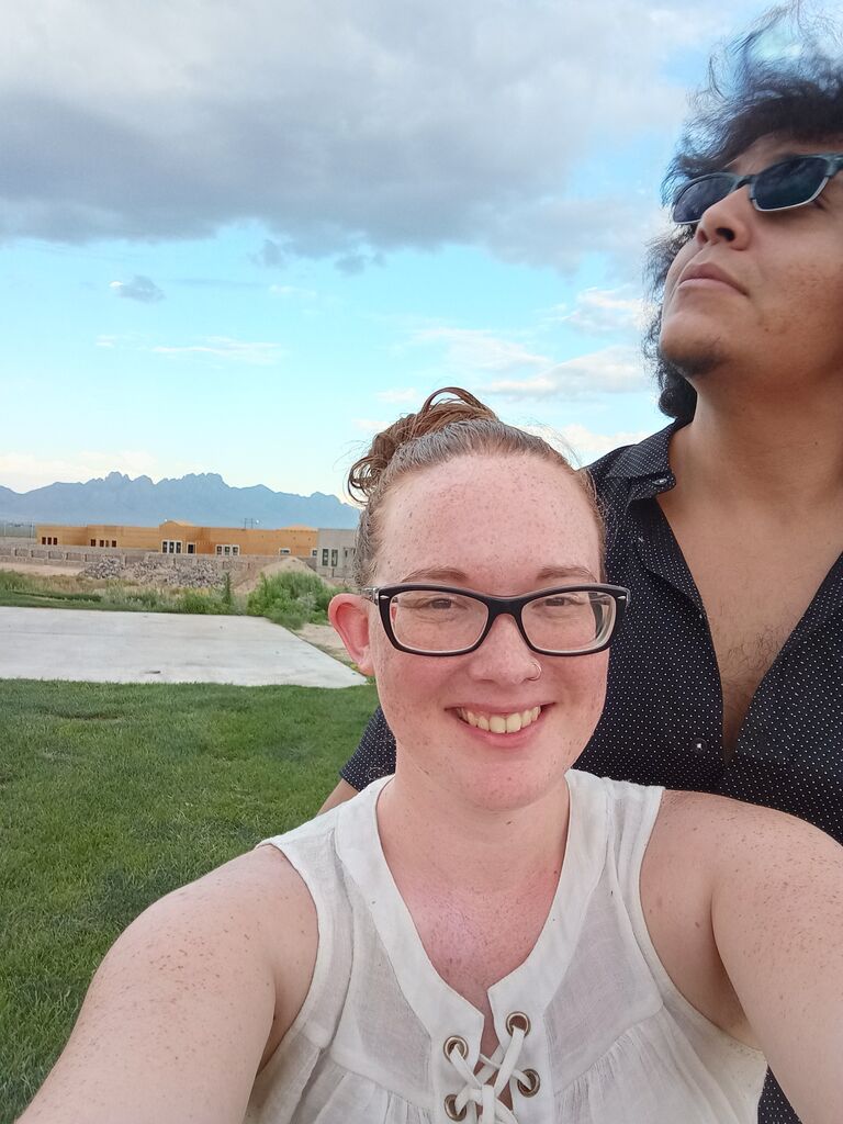 Our first year in New Mexico together.