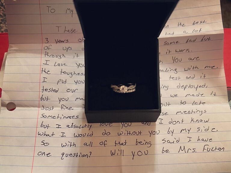 SAID YES TO MARRIAGE