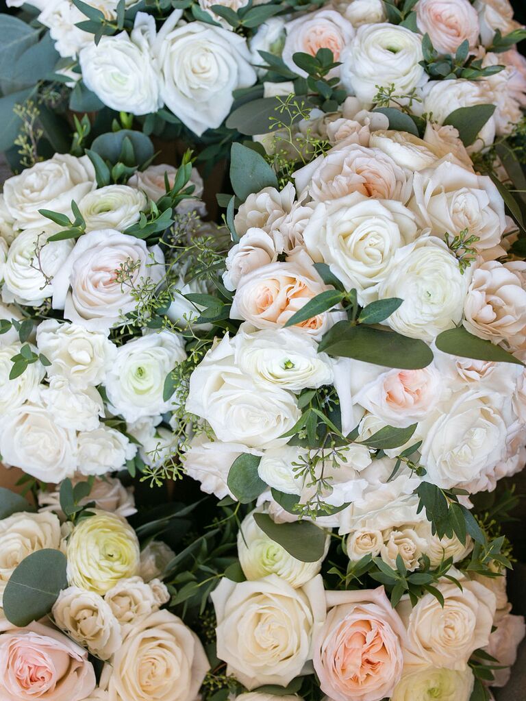 27 Baby's Breath Artificial Flowers, Gypsophila Silk Flower Stem, Vase  Flower Crown, Corsage, Wedding Flowers 4 Stems Rose Gold Blush 