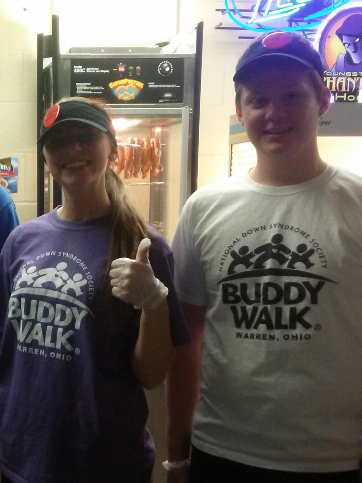 Amber and Max volunteering together during their high school days!