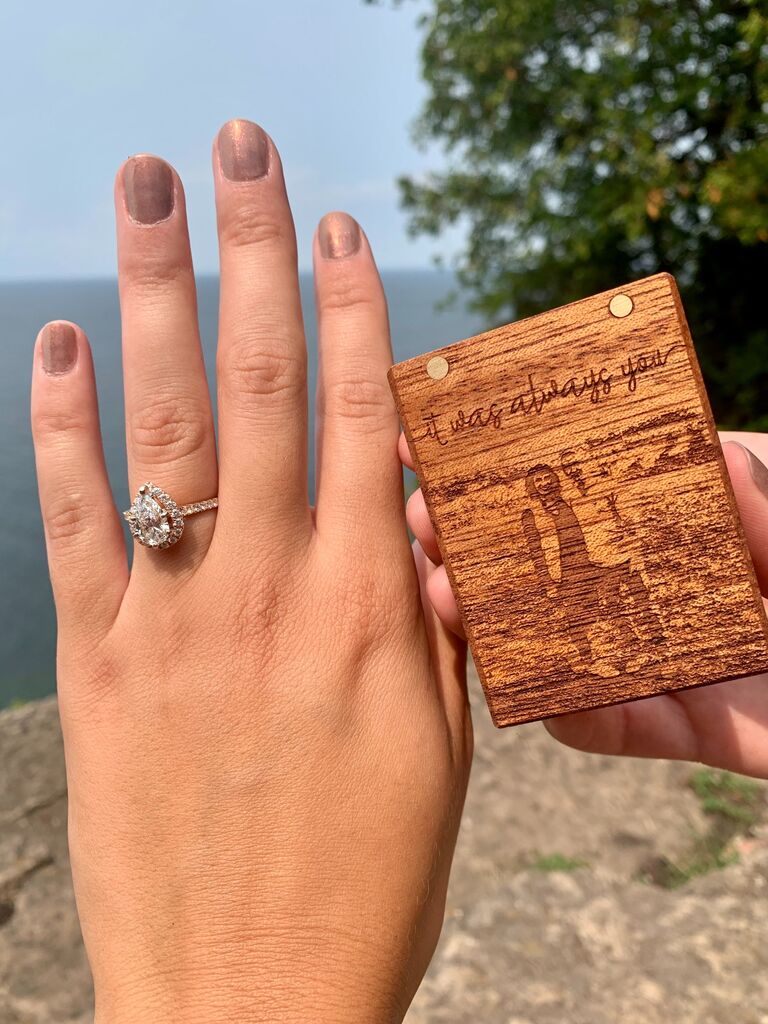 WE'RE ENGAGED! Tyler proposed on a long weekend getaway in Door County, WI